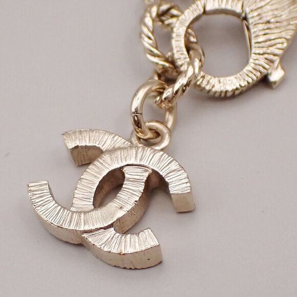 Chanel Cc Imitation Pearl Rhinestone #155669C98B - Picture 8 of 11